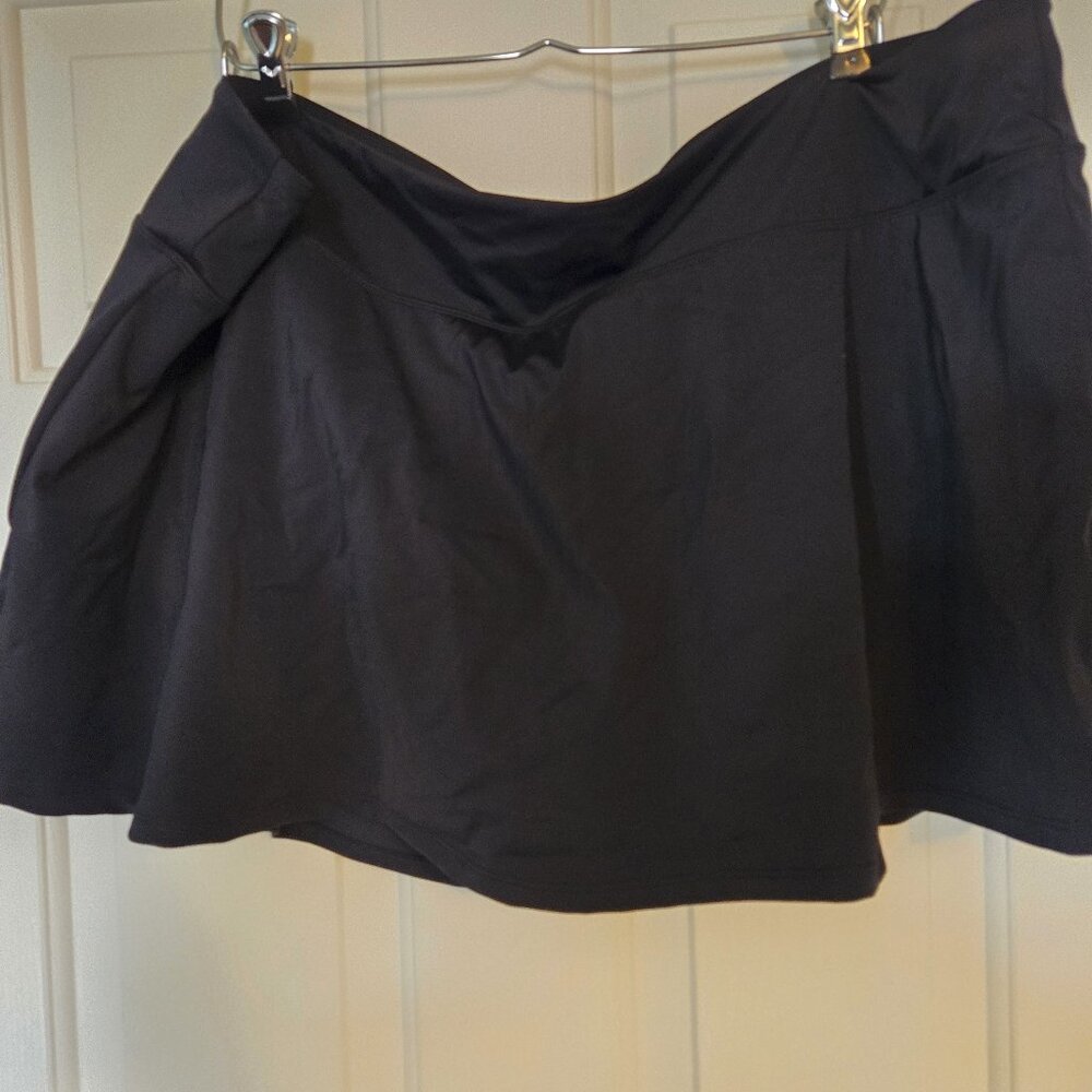 Ruby Ribbon Swim Skort